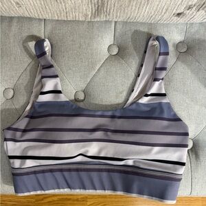 Striped Zyia  Women's Sports Bra